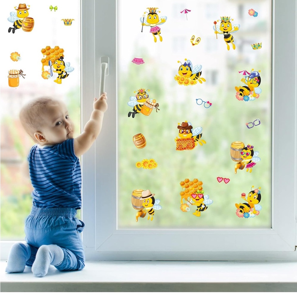 Bee Themed Party Sticker Set - Picture 5 of 5